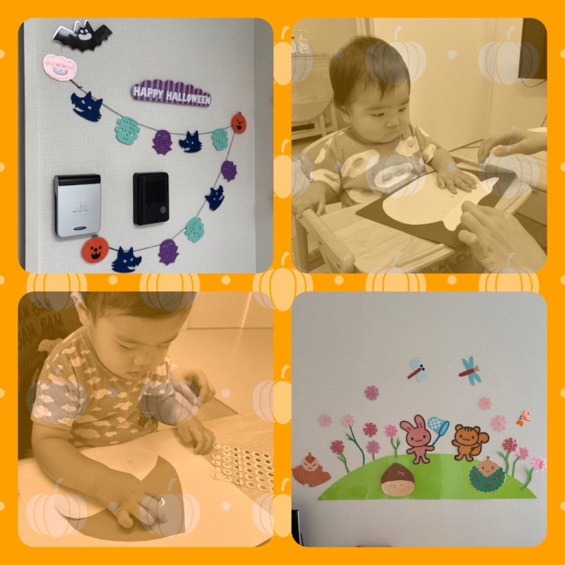 病児 ブログ10月