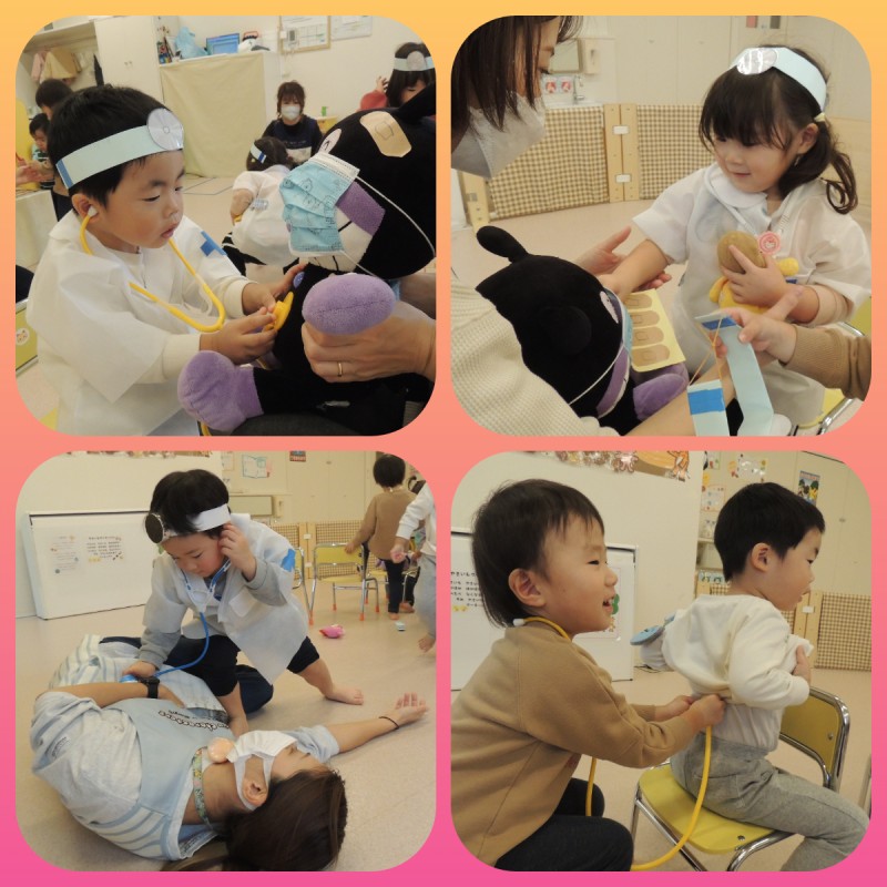 お医者さん うさぎ