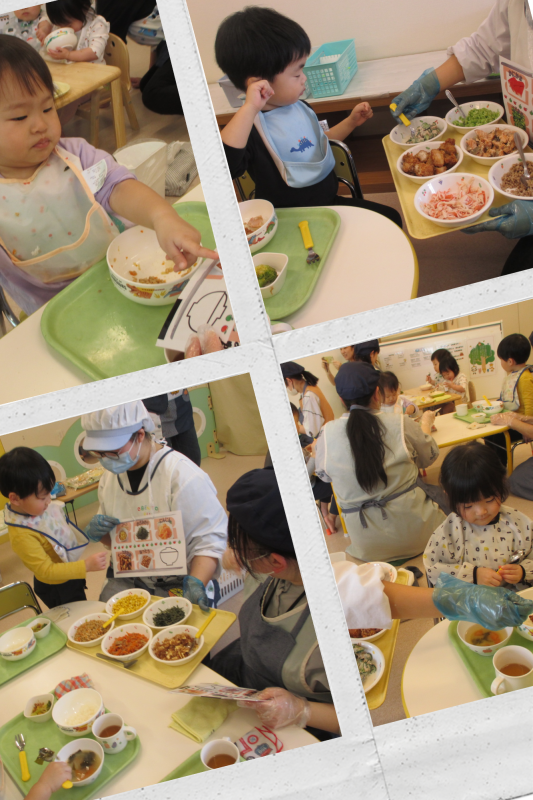 Brown and White Simple Food and Drink Photo Collage (Portrait)